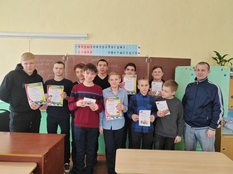 Турнир по шахматам среди 5-11 классов.